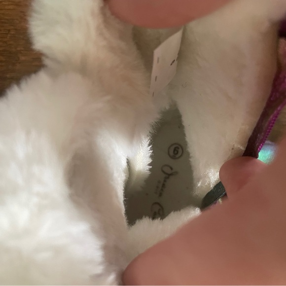 Iridescent Kids Snow Boots with Faux Fur Lining - Picture 5 of 5